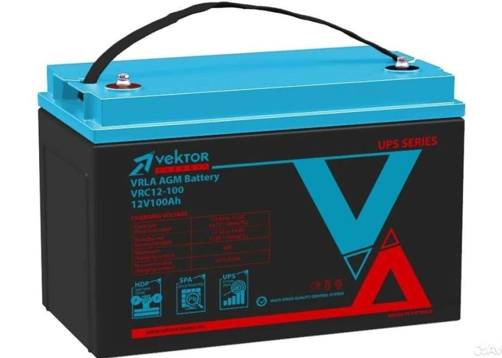 Аккумуляторная батарея vektor energy VRC 12-100